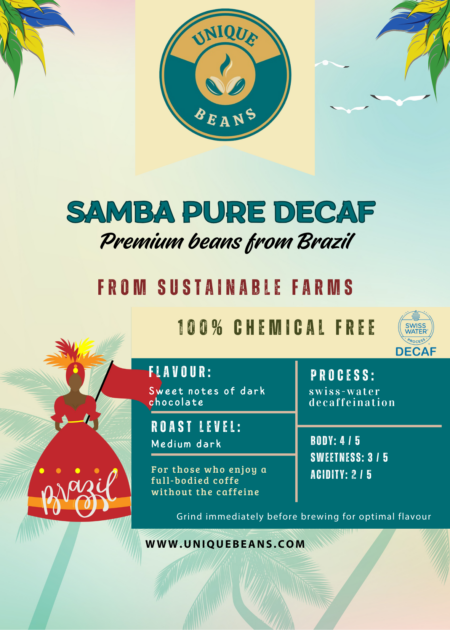 Samba Pure Decaf Brazil